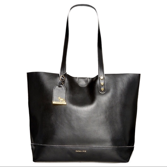 Emma Fox Handbags - Emma Fox | Black Tote | Handbag